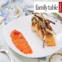 Sea Bass with Roasted Red Pepper Sauce_image