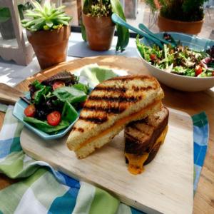 On-the-Grill Grilled Cheese image