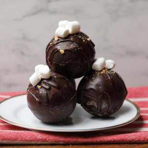 S'mores Hot Cocoa Bombs Recipe by Tasty image