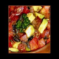 Diced Avocado-Tomato Salad With Parsley-Lemon Vinaigrette_image