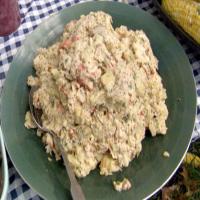 Lobster Claw and Potato Salad with Horseradish-Mustard Dressing image