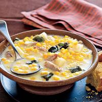 Spicy Corn and Crab Chowder Recipe - (4.6/5)_image