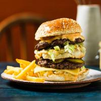 The big double cheeseburger & secret sauce image