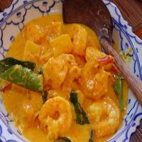 Thai Coconut Red Curry with Shrimp image