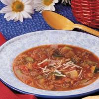Beef Zucchini Soup image