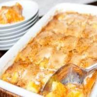 Bread and Fruit Casserole_image