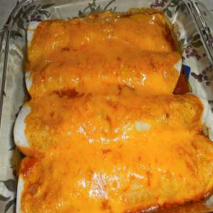 Mashed Potato-Black Bean Enchiladas_image