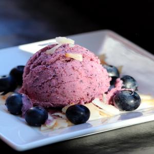 Vegan Blueberry Coconut Ice Cream_image