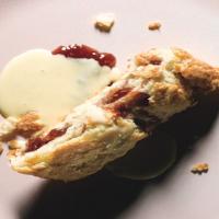 Rhubarb and Raspberry Jam Roly-Poly with Vanilla Custard Sauce_image