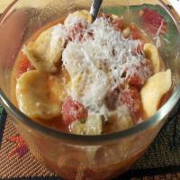 Quick and Simple Ravioli Soup image