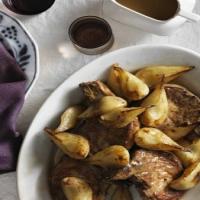 Pan-Seared Pork Chops With Rosemary and Pears Recipe - (4/5)_image