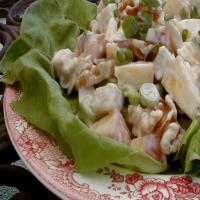 Chicken Salad With Peaches and Walnuts image
