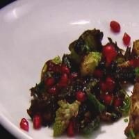 Frizzled Brussels Sprouts with Roasted Romanesco image