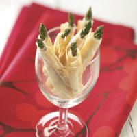 Parmesan Asparagus Roll-Ups image