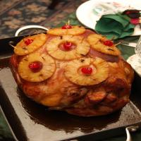 Pineapple & Cherry Glazed Ham Recipe - (4.3/5) image
