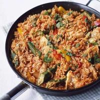 Jollof rice with chicken_image