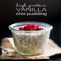 High Protein Vanilla Chia Pudding_image