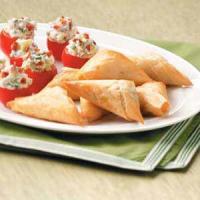 Spinach Phyllo Triangles image
