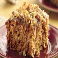 Applesauce Oatmeal Cake with Broiled Coconut Topping image