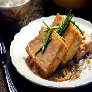 Braised Tofu in Spicy Peanut Sauce_image