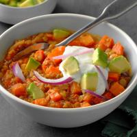 Carrot and Lentil Chili image