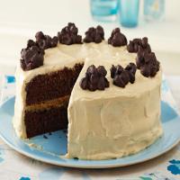Chocolate Cluster-Peanut Butter Cake image