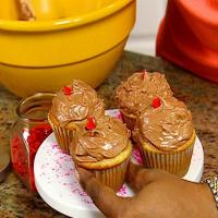 Buttermilk Cupcakes with Chocolate Icing image