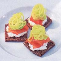Smoked Salmon and Cucumber Squares image