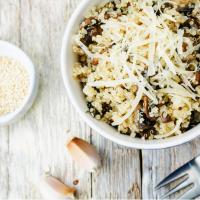 Slow Cooker Garlic Mushroom Quinoa_image
