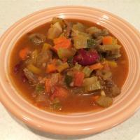 Dan's Slow Cooker Ham and White Bean Soup_image