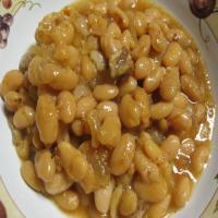 Slow Cooker Baked Beans With Maple Syrup image