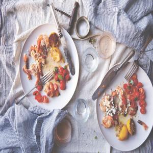 Greek-Ish Grilled Shrimp from Small Victories_image