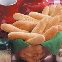 Soft Garlic Breadsticks image