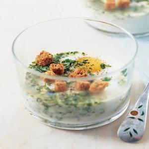 Coddled Eggs with Fines Herbes_image