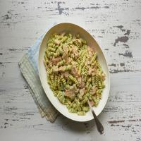 Pasta Salad with Salmon and Creamy Cilantro Dressing_image