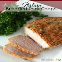 Italian Breaded Pork Chops Recipe image