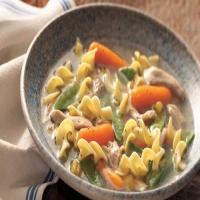 Slow-Cooker Hearty Chicken and Noodle Soup image