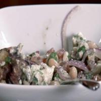 White Bean Salad with Grilled Figs image