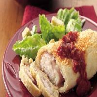 Parmesan Chicken, Provolone and Ham Bundles_image