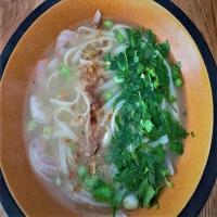 Vietnamese Thick Noodle Soup with Pork & Shrimp_image