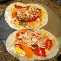 Easy Slow Cooker Pulled Chicken Tacos image