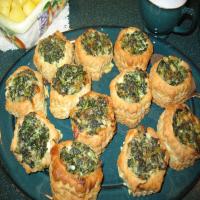 Cheese & Spinach Puff Pastry Pockets_image