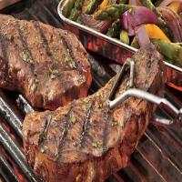 Grilled Italian Steak and Vegetables image