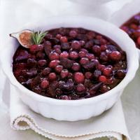 Cranberry Sauce with Port and Dried Figs image