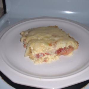 Fluffy Baked Eggs and Bacon_image