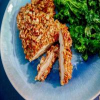 Spicy Pecan Crusted Chicken Thighs image