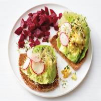 Curried Egg Salad with Pickled Beets image