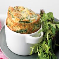 Spinach Frittata with Green Salad image