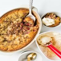 Rhubarb Strawberry Cobbler Recipe_image