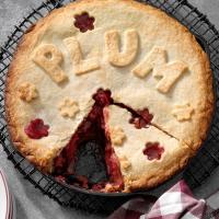 Spiced Plum Pie image